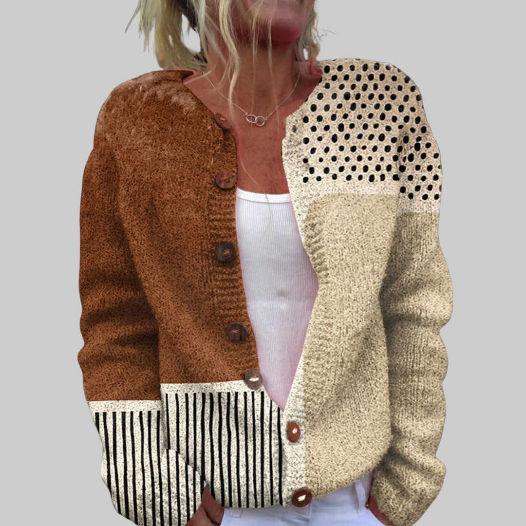 Clara | Cardigan en Tricot Doux pour Tous les Jours