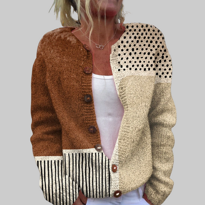 Clara | Cardigan en Tricot Doux pour Tous les Jours