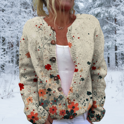 Leah | Cardigan Tricoté Confortable pour Tous les Jours