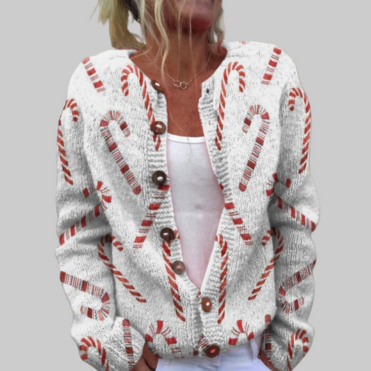 Elise | Cardigan en Tricot Doux pour Tous les Jours