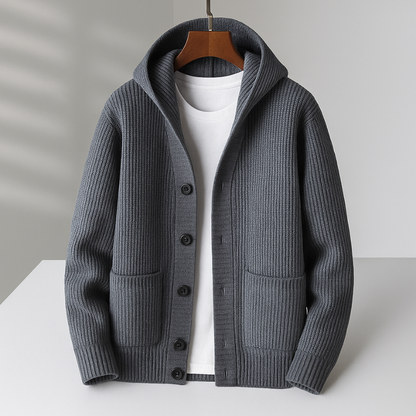 Théodore | Cardigan en Laine Premium pour Homme