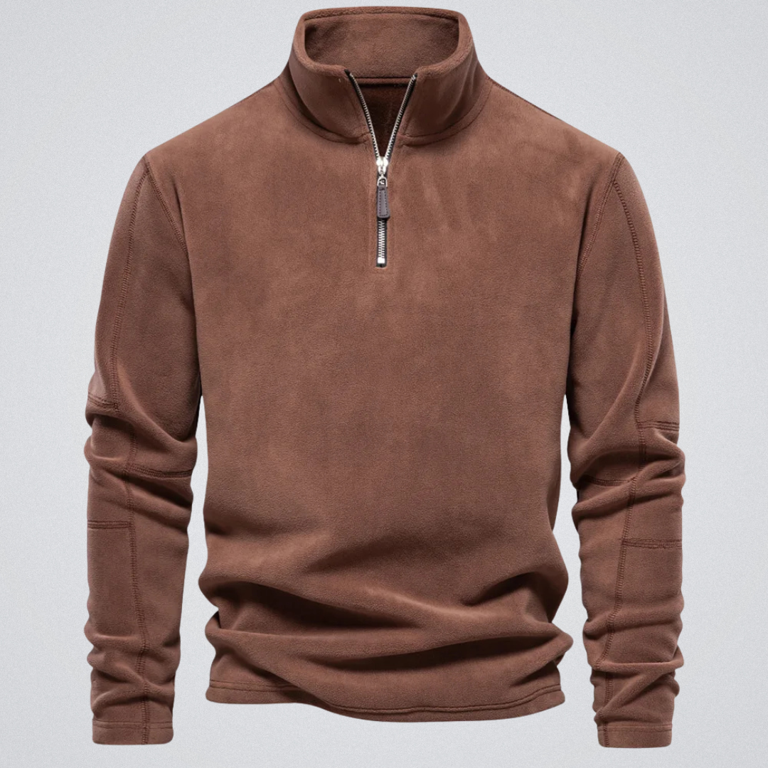 Marco | Sweat zippé d’hiver