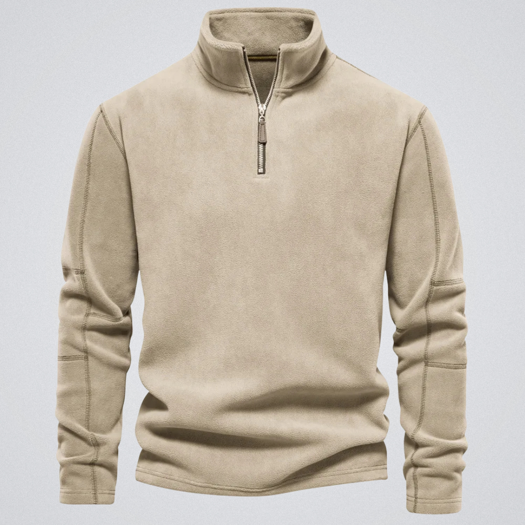 Marco | Sweat zippé d’hiver