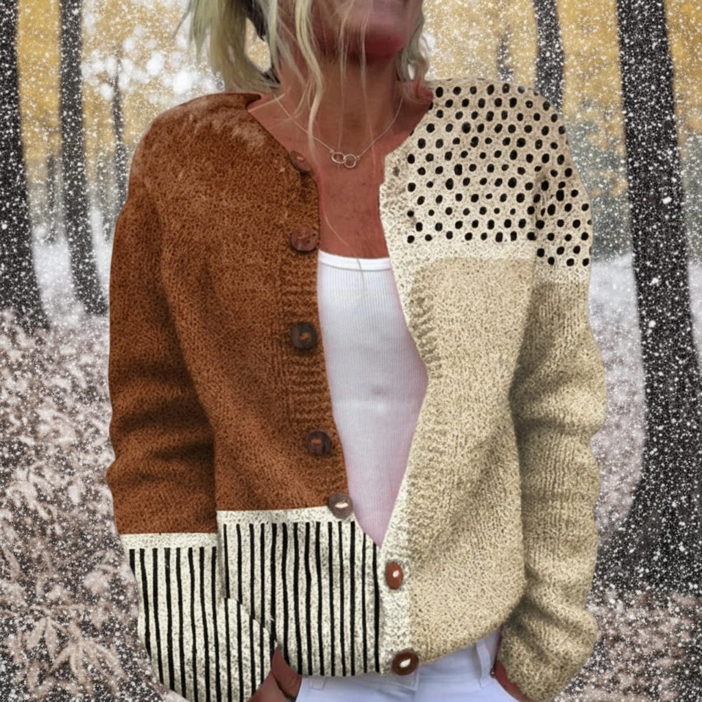 Clara | Cardigan en Tricot Doux pour Tous les Jours