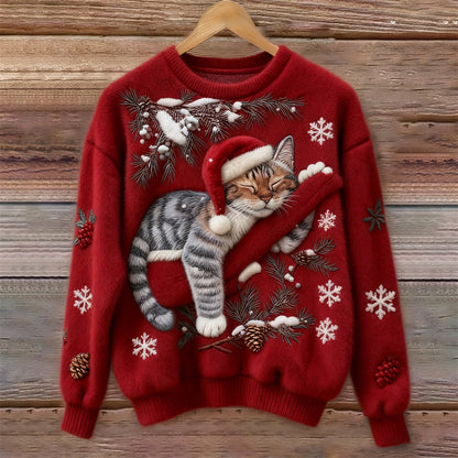 Maëlle | Pull de Noël pour Chats™