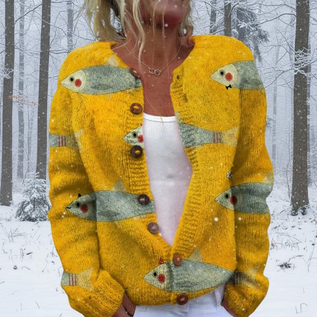 Jasmin | Cardigan Doux en Tricot pour le Quotidien