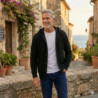 Théodore | Cardigan en Laine Premium pour Homme