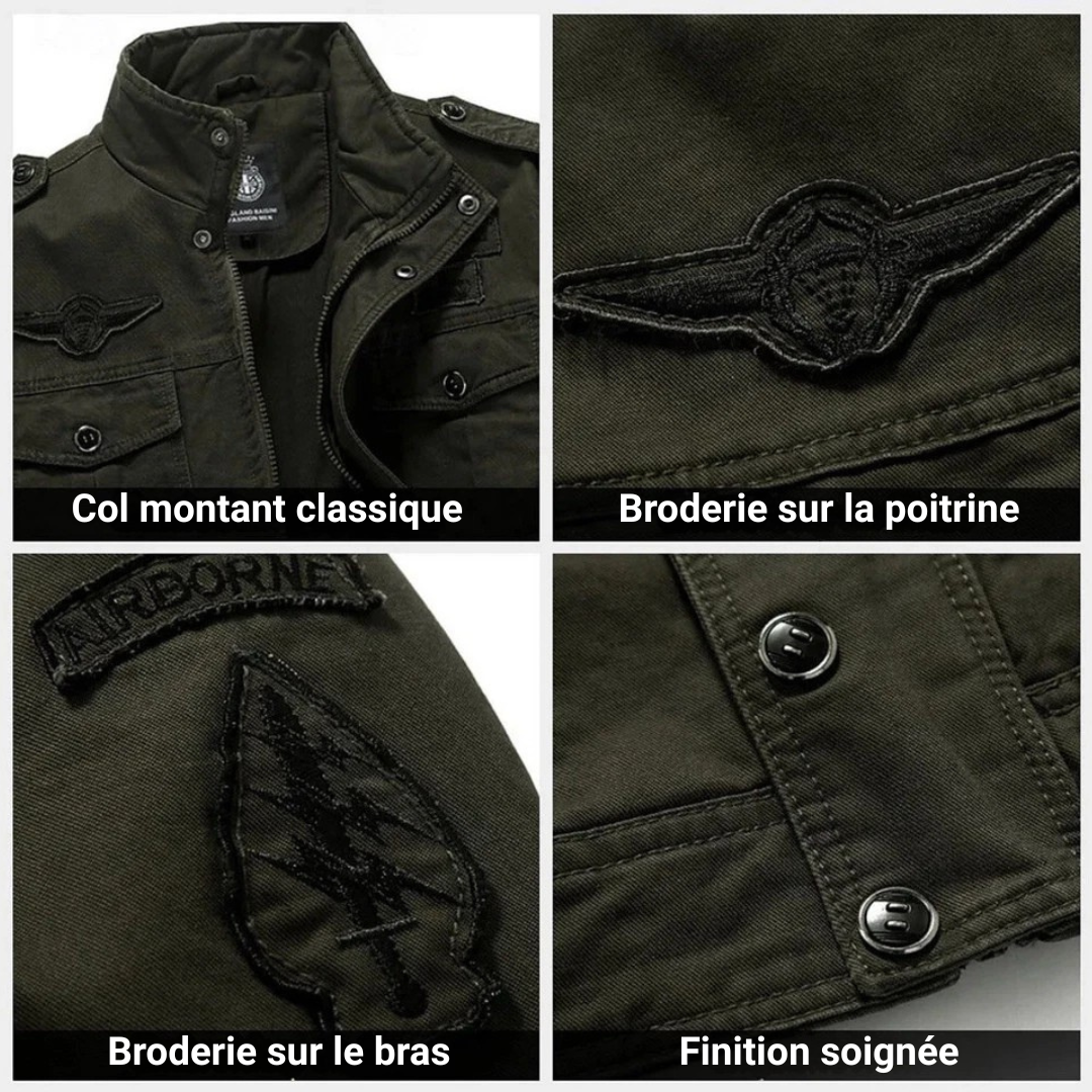 Gaspard™ | Veste militaire structurée