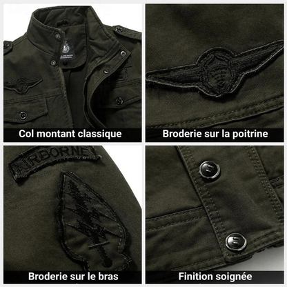 Gaspard™ | Veste militaire structurée