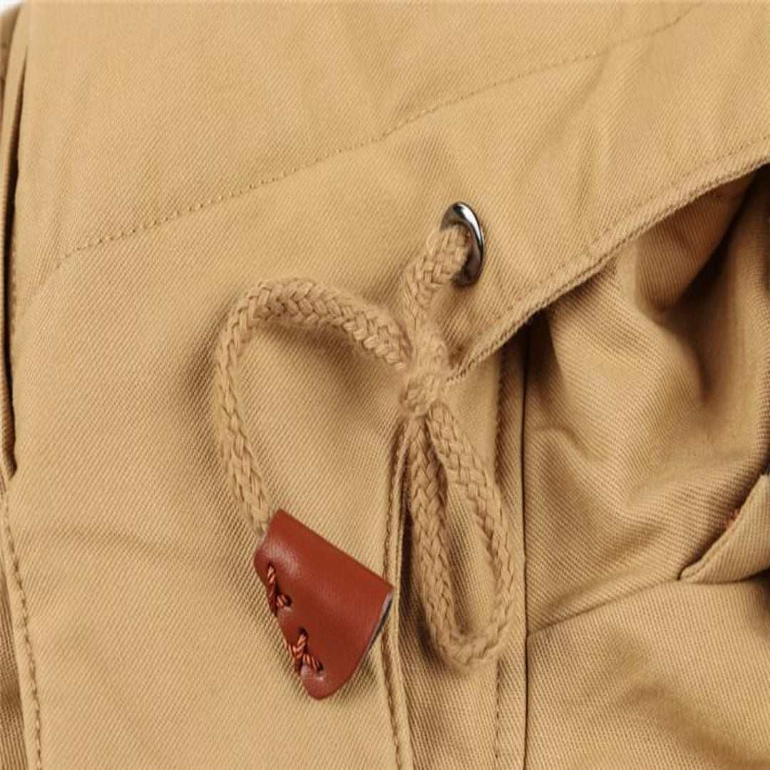 Hugo™ | Veste Hiver Homme Sherpa Douce avec Capuche Amovible