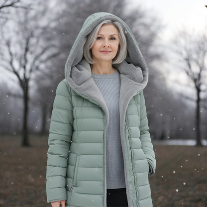 Yvette| Manteau d’Hiver Matelassé