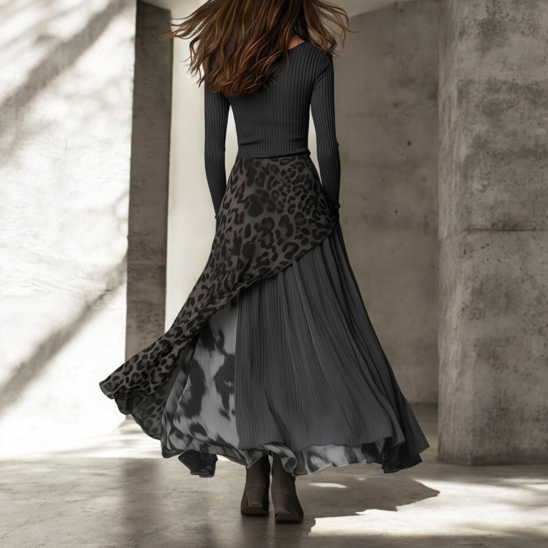 Camilla | Robe Longue Léopard