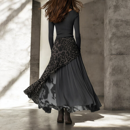 Camilla | Robe Longue Léopard