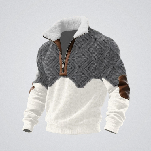 Éloi | Pull col fourré chaleureux