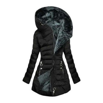 Vanessa I Manteau d’hiver chaud et luxueux