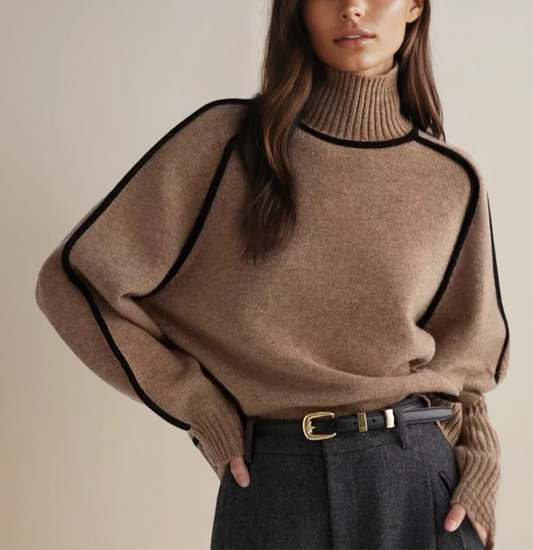 Céline™ | Pull Col Roulé Essential