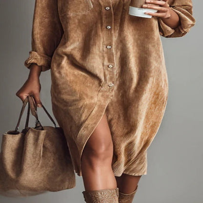 Séréna | Robe Midi Velours