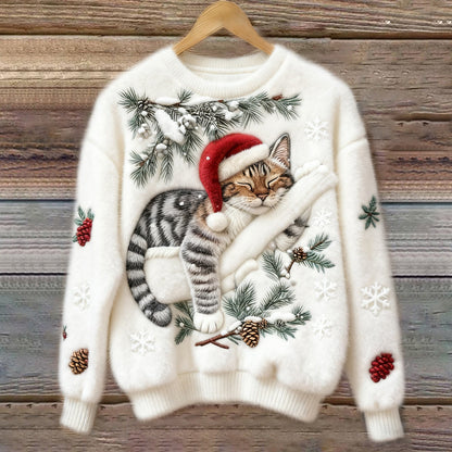 Maëlle | Pull de Noël pour Chats™