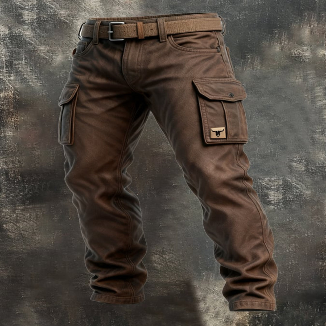 Leonard | Pantalon cargo doublé