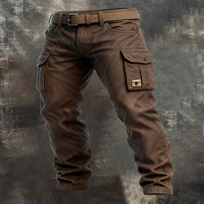 Leonard | Pantalon cargo doublé