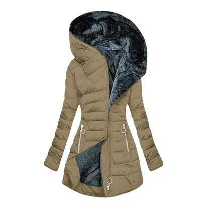 Vanessa I Manteau d’hiver chaud et luxueux