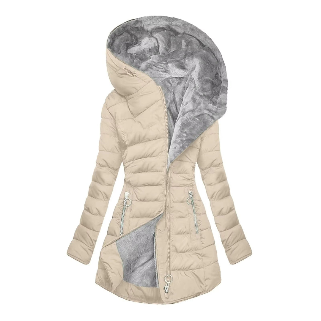 Vanessa I Manteau d’hiver chaud et luxueux