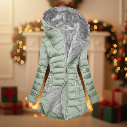 Vanessa I Manteau d’hiver chaud et luxueux